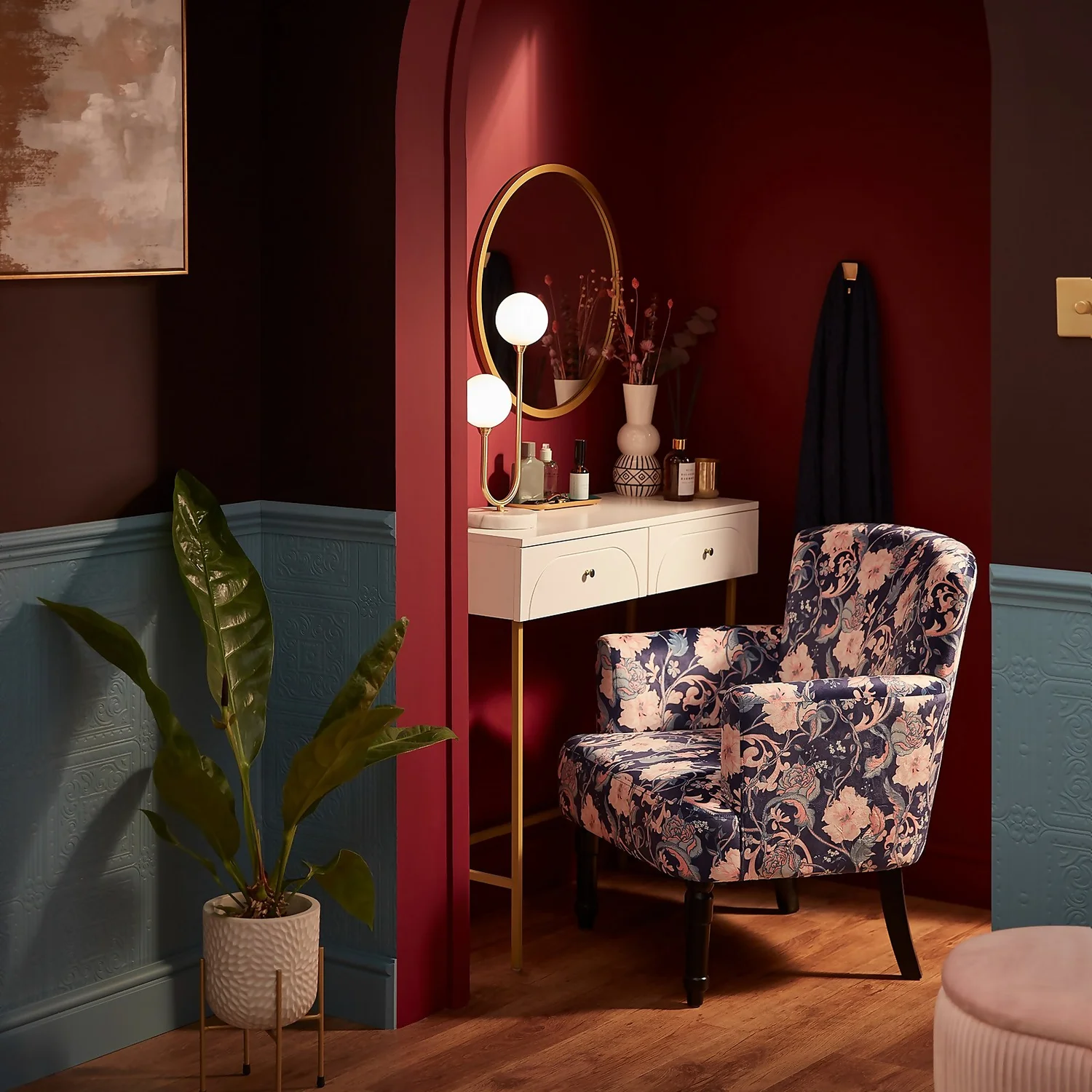 Wilma Patterned Armchair 4 Wilma Patterned Armchair - Image 2