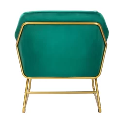 Evelyn Metal Frame Chair - Emerald -Furniture Series Store 13222772 2134932955599840