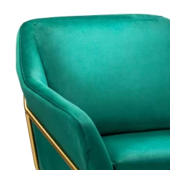 Evelyn Metal Frame Chair - Emerald -Furniture Series Store 13222772 6214932955638897