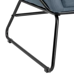 Evelyn Metal Frame Chair - Denim Blue -Furniture Series Store 13222781 1964940701810983