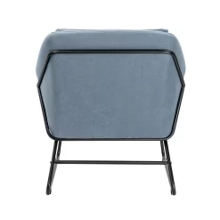 Evelyn Metal Frame Chair - Denim Blue -Furniture Series Store 13222781 2094940701639545