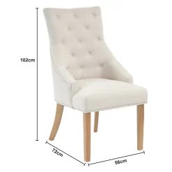 Annabelle Dining Chairs - Set Of 2 - Natural -Furniture Series Store 13223759 7874926483748242