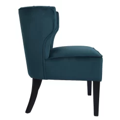 Sadie Velvet Accent Chair - Aegean Blue -Furniture Series Store 13223769 2094958840644425