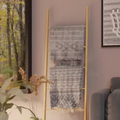 Bamboo Storage Ladder -Furniture Series Store 13231130 1204930158538104