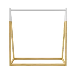 Kids A-Frame Clothes Rail - Natural & White -Furniture Series Store 13277679 1004929069136773