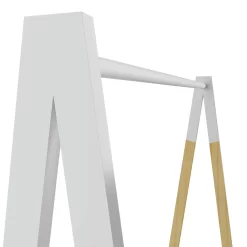 Kids A-Frame Clothes Rail - Natural & White -Furniture Series Store 13277679 1994929069199977