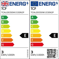 LED G9 3W, 30W Equivalent 2Pin Warm White 2pk -Furniture Series Store 13327593 2114974940796439