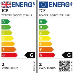 Filament Fridge 1.2W 15W Equivalent SES Warm White 1pk -Furniture Series Store 13327600 2784974940389144