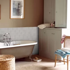 Country Living Artisan Antique White Ceramic Wall Tile 75 X 300mm - 0.5sqm Pack