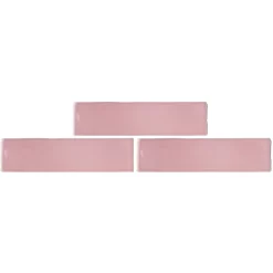 Country Living Artisan Peony Blush Ceramic Wall Tile 75 X 300mm - 0.5sqm Pack -Furniture Series Store 13433207 4664916417976498