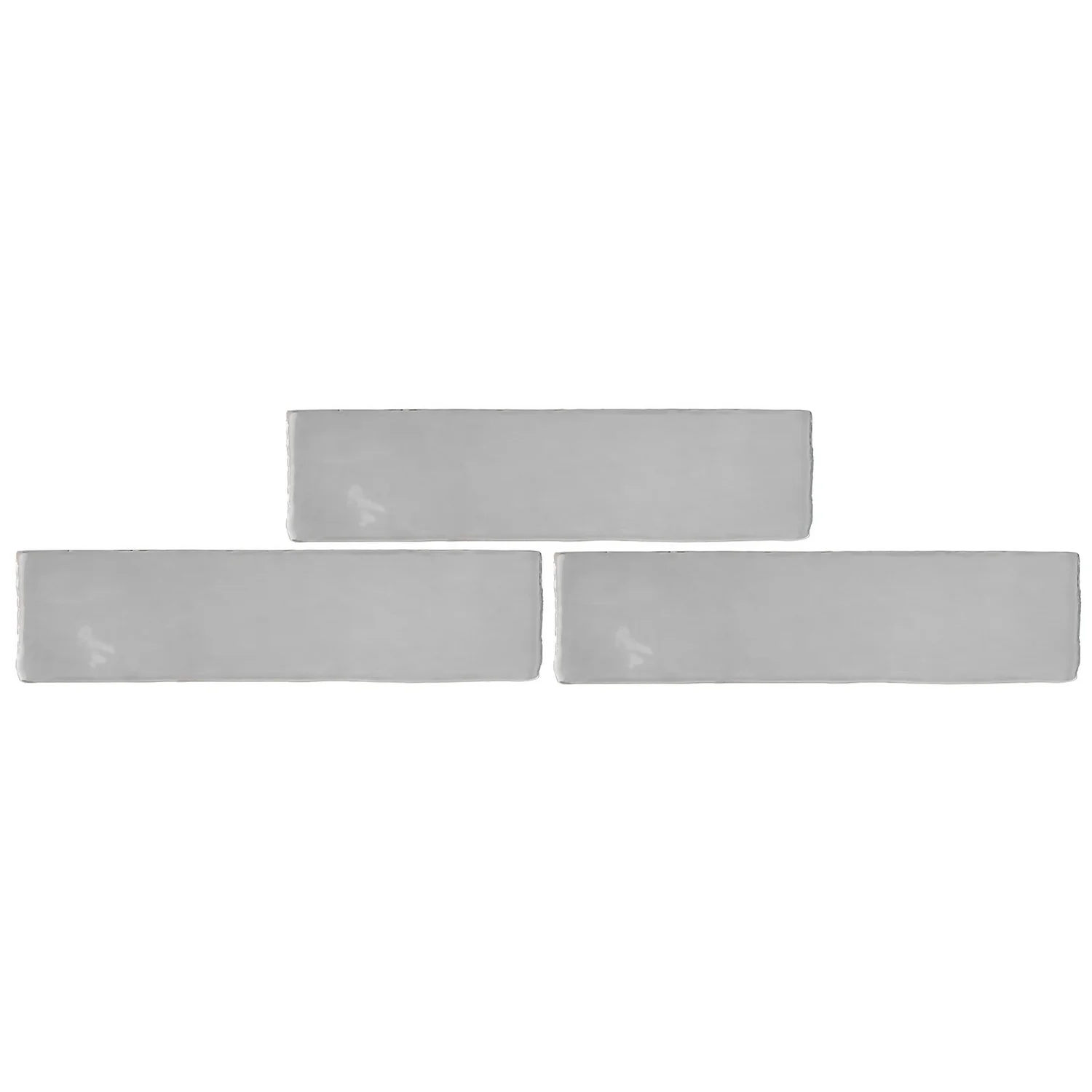 Country Living Artisan Whisper Grey Ceramic Wall Tile 75 X 300mm - 0.5sqm Pack 4 Country Living Artisan Whisper Grey Ceramic Wall Tile 75 X 300mm - 0.5sqm Pack - Image 2