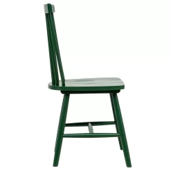 The Spindle Chair - Set Of 2 - Forest Green -Furniture Series Store 13460768 4524940701612254