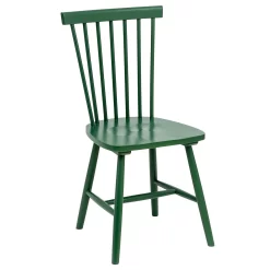 The Spindle Chair - Set Of 2 - Forest Green -Furniture Series Store 13460768 6234940701509222