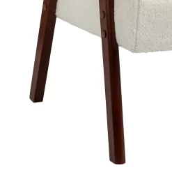 Alex Mid Century Boucle Armchair - Cream -Furniture Series Store 13514415 1934964543400693