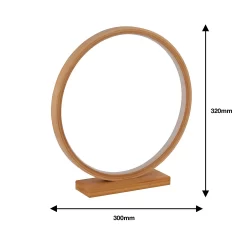 Malibu LED Table Lamp - Bamboo -Furniture Series Store 13525824 1475007905521029