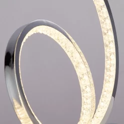 Sasha LED Table Lamp - Chrome & Crystal -Furniture Series Store 13525836 1685042075218533
