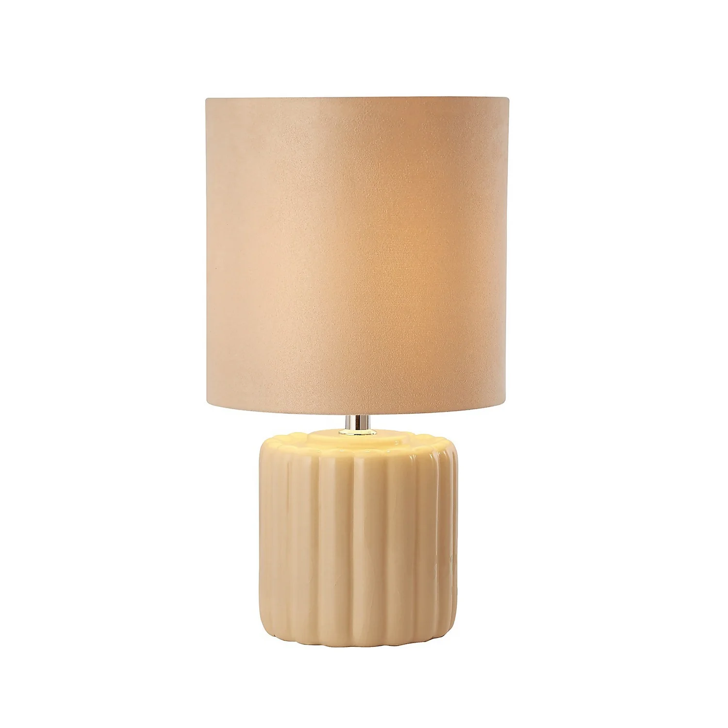 Phoebe Ceramic Table Lamp - Cream 4 Phoebe Ceramic Table Lamp - Cream - Image 2