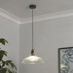 Glossop Ceiling Pendant Light - Glass Shade