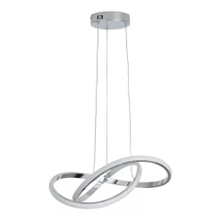 Boston LED Infinity Ceiling Pendant Light - Chrome -Furniture Series Store 13529582 1154945395618327