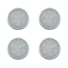 Set Of 4 RGB LED Puck Lights -Furniture Series Store 13625535 1294928071885938