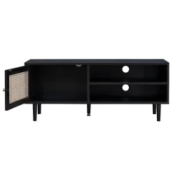Kubu Rattan TV Stand - Black -Furniture Series Store 13633729 2074974679694163