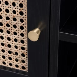 Kubu Rattan TV Stand - Black -Furniture Series Store 13633729 3334974679872804