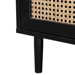 Kubu Rattan TV Stand - Black -Furniture Series Store 13633729 6964974679926012