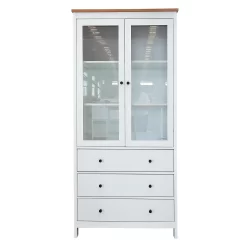 Ren Tall Storage Cabinet - White -Furniture Series Store 13633740 9754975449707727
