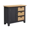 Ashstead Small Sideboard - Oak & Charcoal -Furniture Series Store 13642198 1335045743853595