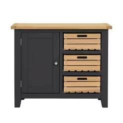 Ashstead Small Sideboard - Oak & Charcoal -Furniture Series Store 13642198 1535045743886223