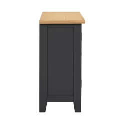 Ashstead Small Sideboard - Oak & Charcoal -Furniture Series Store 13642198 1685045743917798