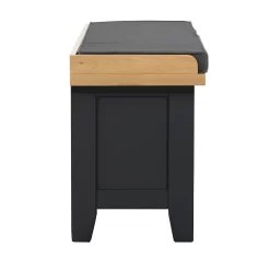 Ashstead Storage Bench - Oak & Charcoal -Furniture Series Store 13642204 1214953455738991