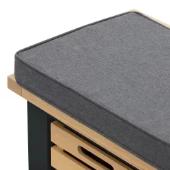 Ashstead Storage Bench - Oak & Charcoal -Furniture Series Store 13642204 2484953455933643