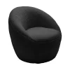 Bernie Boucle Chunky Tub Chair - Black -Furniture Series Store 13644161 1494997056618776