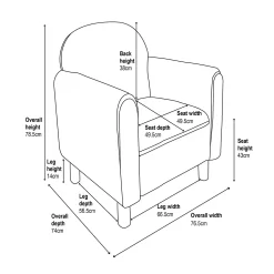 Barry Boucle Armchair - Cream -Furniture Series Store 13644170 1375018742914622