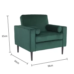 Merlin Velvet Armchair - Emerald 19 Merlin Velvet Armchair - Emerald -Furniture Series Store 13667706 1214964355626970