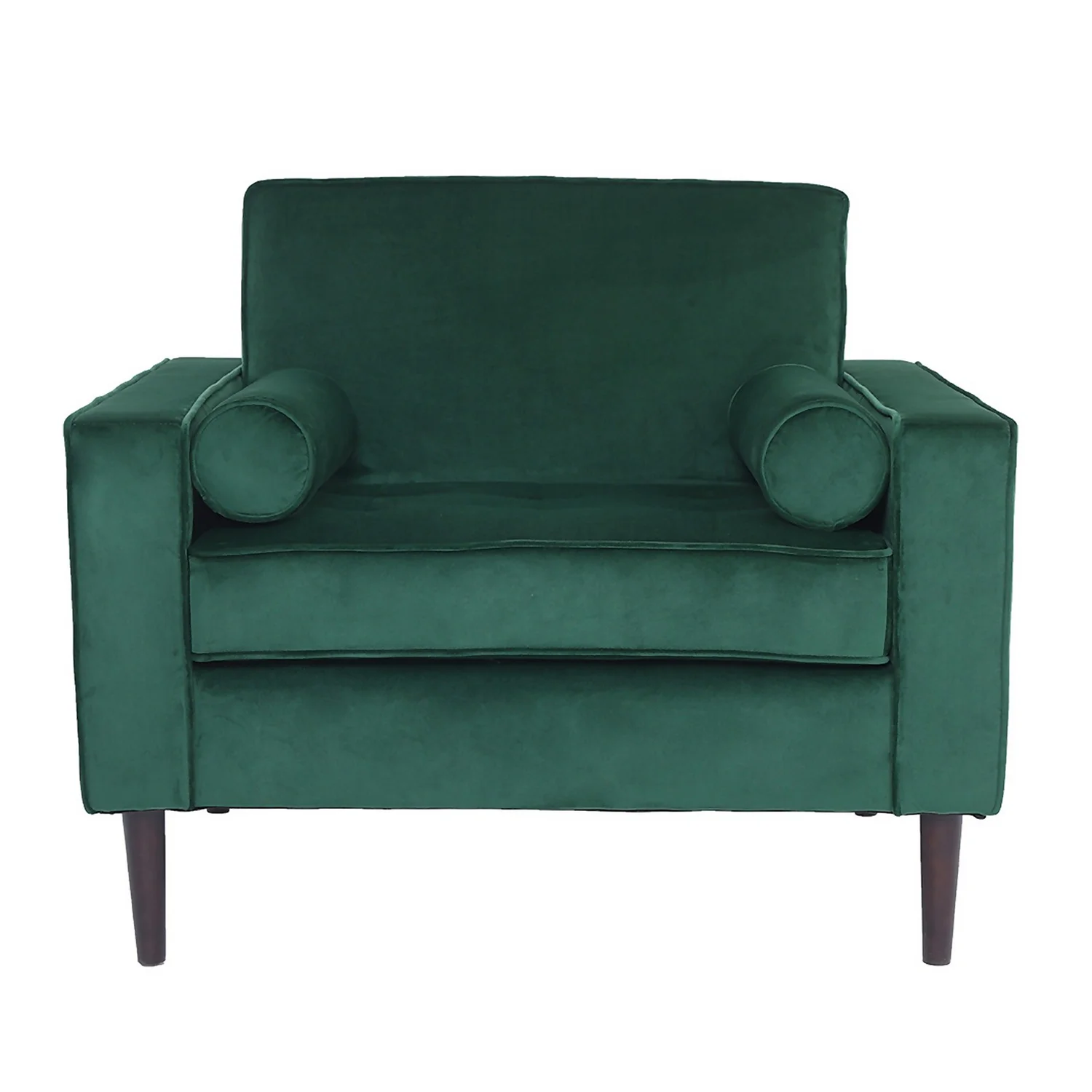 Merlin Velvet Armchair - Emerald 5 Merlin Velvet Armchair - Emerald - Image 3