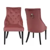Annabelle Velvet Chairs - Set Of 2 - Rose -Furniture Series Store 13667707 3144964354852088