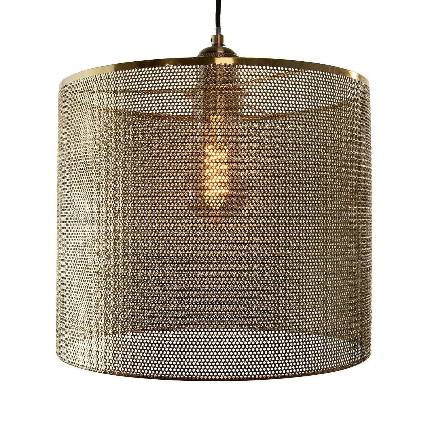 Amina Easy Fit Shade - Brass 4 Amina Easy Fit Shade - Brass - Image 2