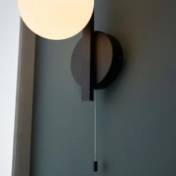 Hawkhill Bathroom Wall Light - Black -Furniture Series Store 13794233 3524957105062288