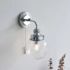 Cheswick Bathroom Wall Light - Chrome -Furniture Series Store 13794235 6484957103860179