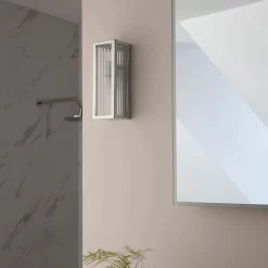 Newham Bathroom Wall Light - Chrome -Furniture Series Store 13794236 4814957105469946