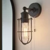 Portmore Bathroom Wall Light - Black -Furniture Series Store 13794239 2044957105199130