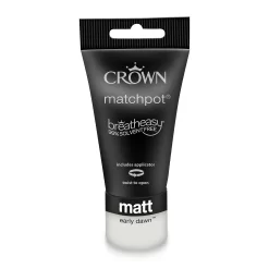 Crown Matt Emulsion Paint Early Dawn - Tester 40ml -Furniture Series Store 13806969 4114963783415553