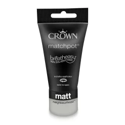 Crown Matt Emulsion Paint Neighbourhood - Tester 40ml -Furniture Series Store 13806977 1484964054168442