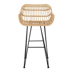 Ronnie Rattan Bar Stool - Set Of 2 -Furniture Series Store 13863935 1025001688289553