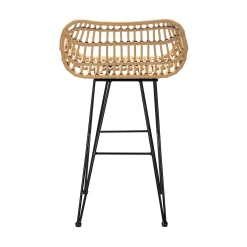 Ronnie Rattan Bar Stool - Set Of 2 -Furniture Series Store 13863935 7075001688315839