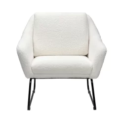 Evelyn Metal Frame Chair - Boucle -Furniture Series Store 13863937 1374978553698266