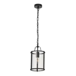 Chester Single Pendant Light - Black -Furniture Series Store 13865027 4184977253367187
