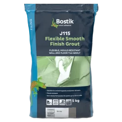Bostik J115 Flexible Smooth Finish Tile Grout 5kg - Grey